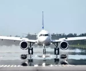 front of Airbus A320